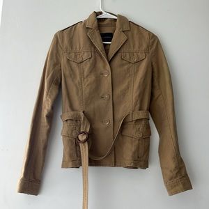Vintage Banana Republic tan denim jacket XS